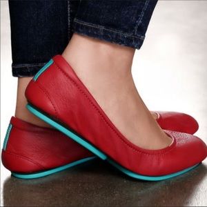 Tieks Ballet Flats in Cardinal Red Size 7 in GUC